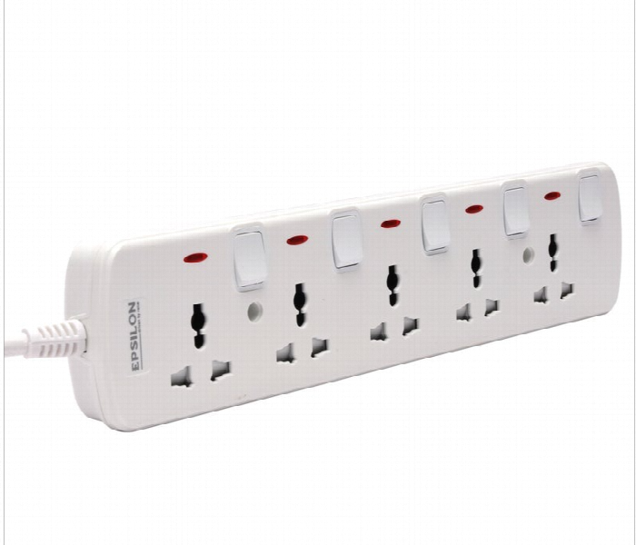 Epsilon 5 Way Extension Socket Es1105 4M Cable - Zoom Image 3