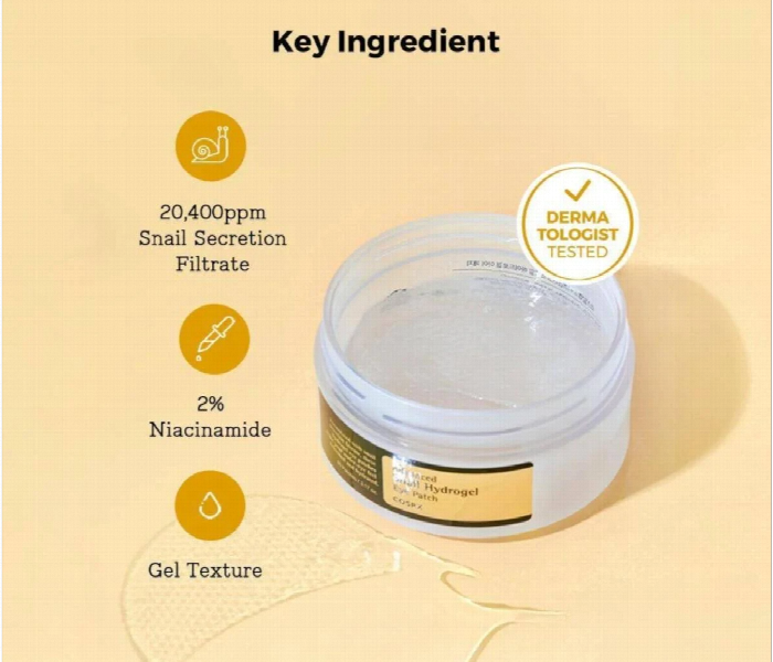 Cosrx Advanced Snail Hydrogel Eye Patch 60 Pcs - Zoom Image 5