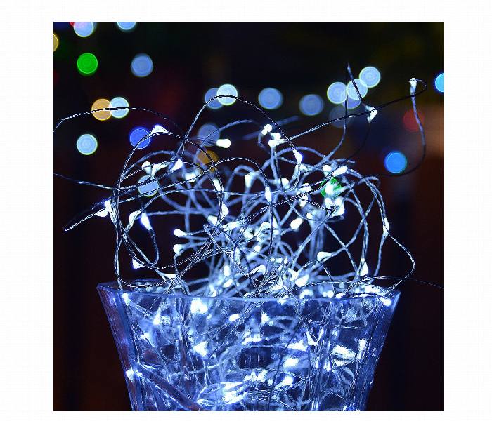 Usb Led Indoor String Lights Blue 2M 20 Leds Decor - Zoom Image