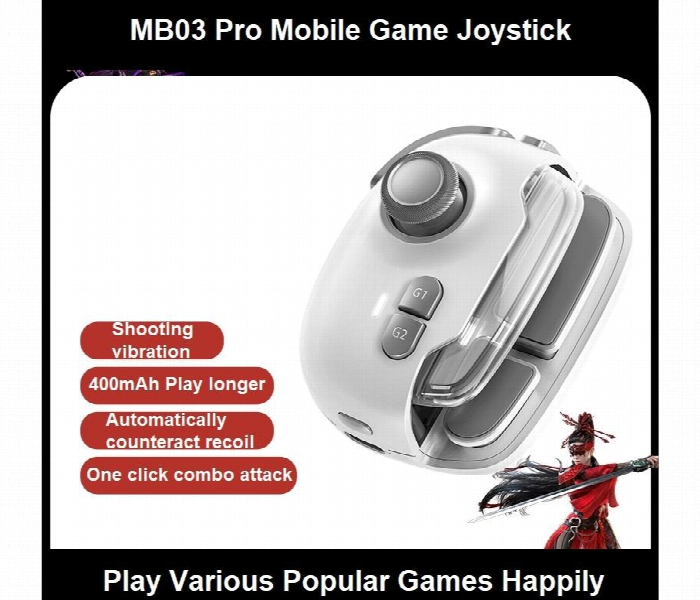 Memo Mb03 Pro Mobile Game Controller Joystick Recoil - Zoom Image 2