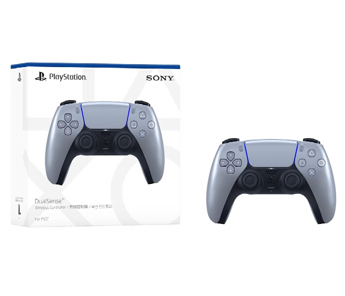 Sony Ps5 Dualsense Silver Wireless Controller Adaptive - Zoom Image 4