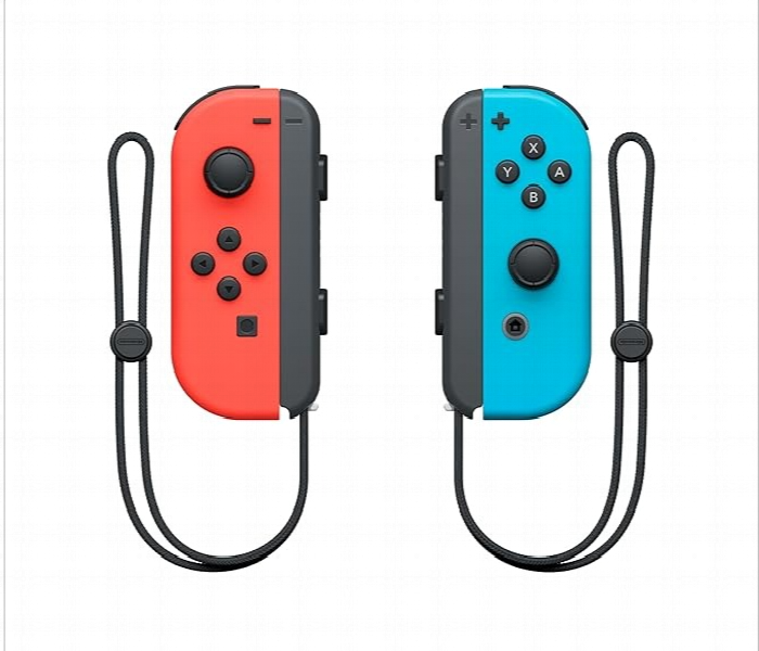Nintendo Joy Con Controllers Red Blue Motion Control Set - Zoom Image 1