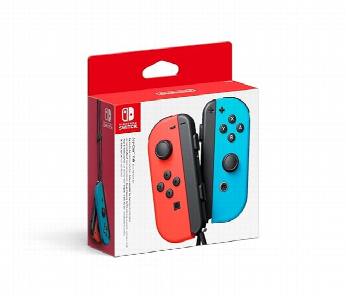 Nintendo Joy Con Controllers Red Blue Motion Control Set - Zoom Image 2