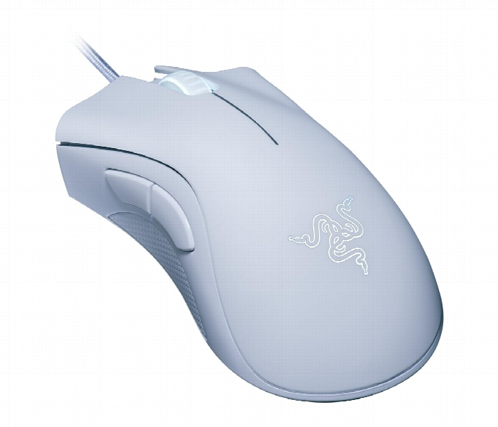 Razer Deathadder Essential White Ergonomic Wired Gaming Mouse - Zoom Image 4