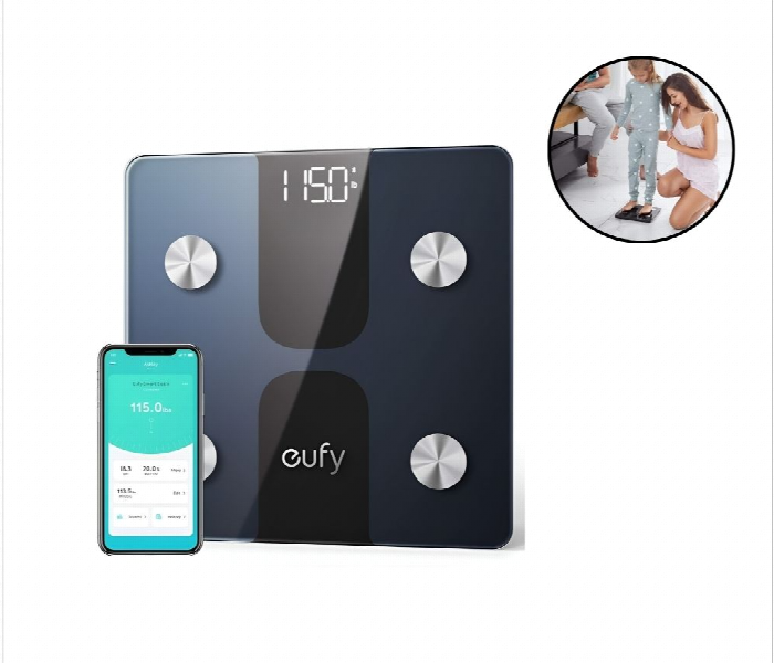 Anker Eufy Smart Scale C1 With Bluetooth Black - Zoom Image 1