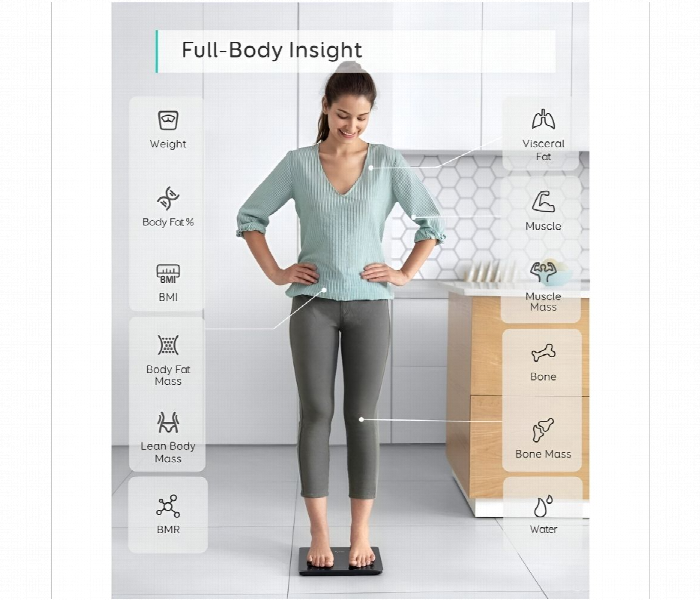Anker Eufy Smart Scale C1 With Bluetooth Black - Zoom Image 4
