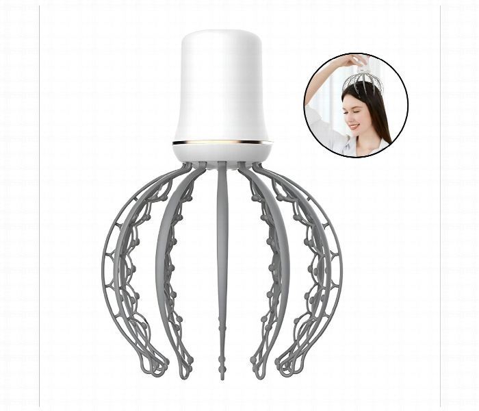 vibrating back massager for chair VEVOR Head Massager Electric – IPX7 Waterproof, 8 Heads main image 0