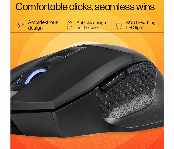 Hp G200 Usb Gaming Mouse Adjustable Dpi Wired Backlit - Zoom Image 3