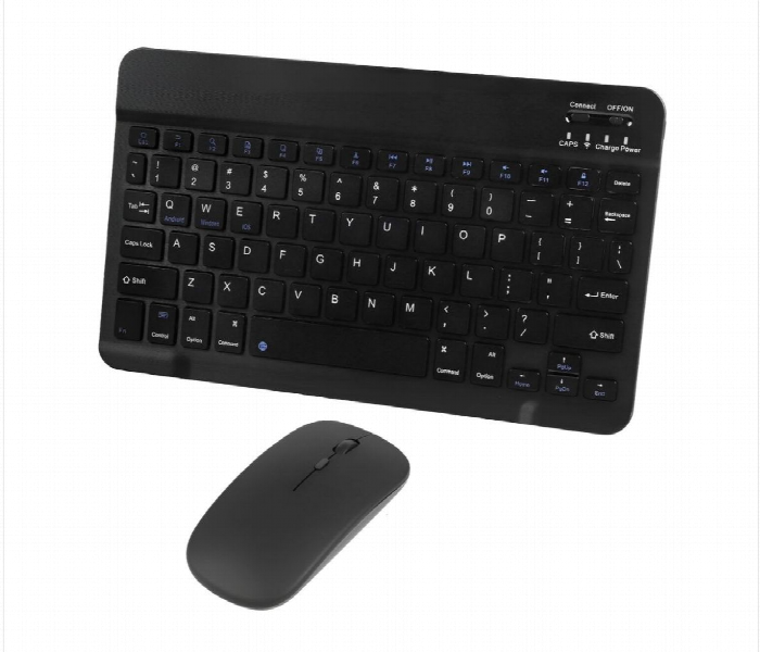 Rechargeable Mouse And Keyboard Kit With Backlight Black - Zoom Image 3