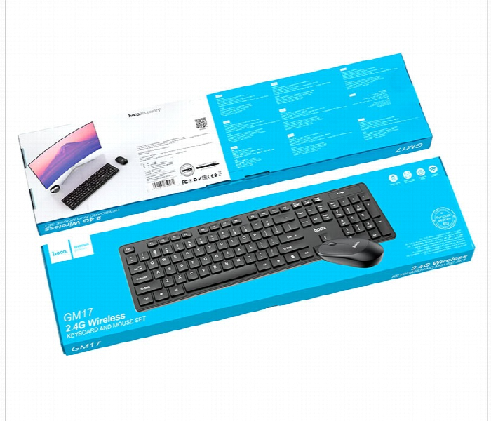 Hoco Gm17 2.4G Wireless Keyboard And Mouse Set - Zoom Image 5