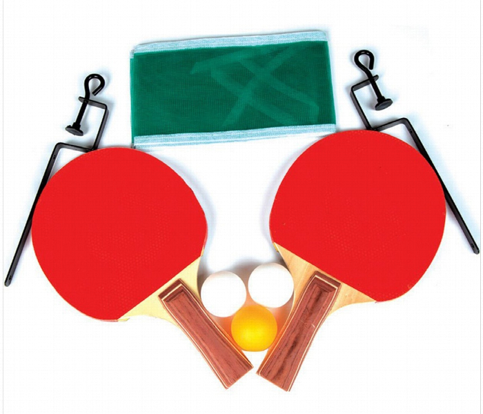Table Tennis Set Rackets Balls And Net - Zoom Image