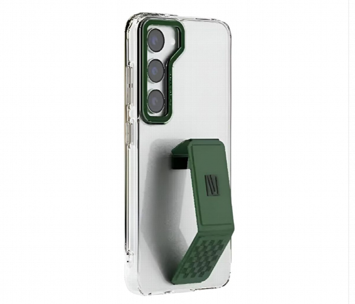 Levelo Morphix Clara S23 Pro Gripstand Back Case Green - Zoom Image 2