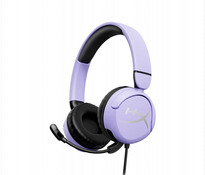 Hyperx Cloud Mini Gaming Headset Lavender Lightweight Safe Audio - Zoom Image 1