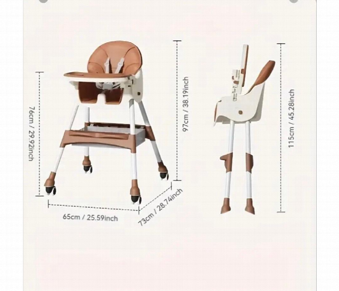 Baby High Chair  Multi Functional - Zoom Image 2