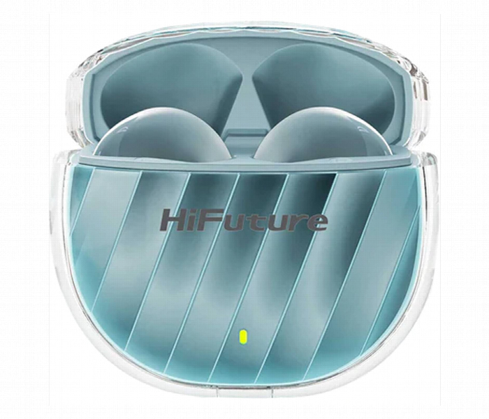 Hifuture Flybuds 3 Wireless Earbuds Bluetooth 5.3 Blue - Zoom Image