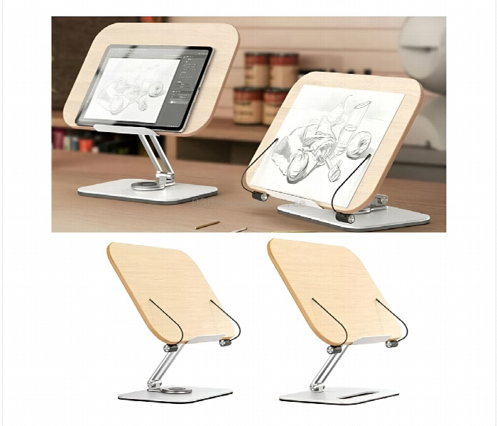 R04 Multifuctional Reading Stand Adjustable Desktop Bookshelf - Zoom Image 3