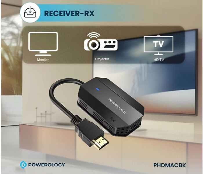Powerology Wireless Hdmi Typec Adapter Phdmacbk - Zoom Image 4