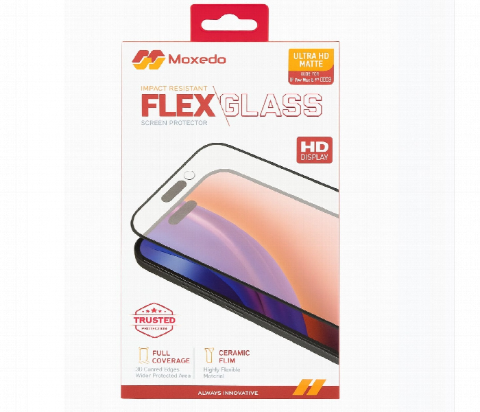 Moxedo Flex Matte Iphone 17 Pro Max 6.9 Screen - Zoom Image 1