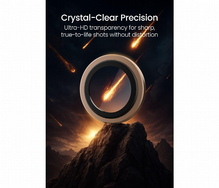 Moxedo Iphone 17 Pro Max 6.9 Camera Lens Protector Orange - Zoom Image 4