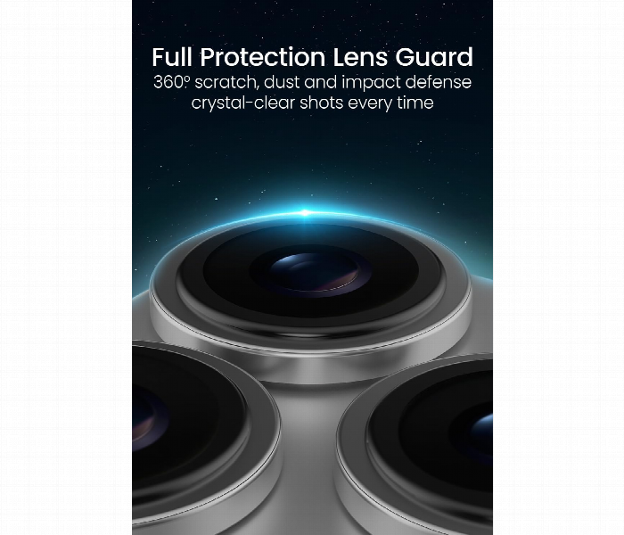 Moxedo Iphone 17 Pro Max 6.9 Camera Lens Protector Titanium - Zoom Image 5