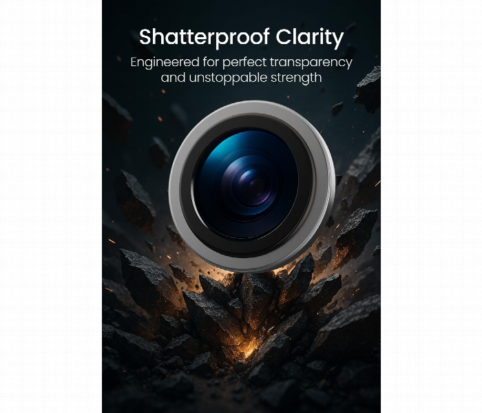 Moxedo Iphone 17 Pro Max 6.9 Camera Lens Protector Silver - Zoom Image 3