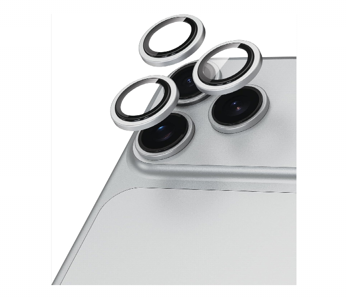 Moxedo Iphone 17 Pro 6.3 Camera Lens Protector Silver - Zoom Image 1