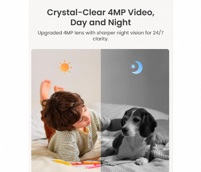 Reolink E1 4Mp Indoor Wifi Security Camera - Zoom Image 2