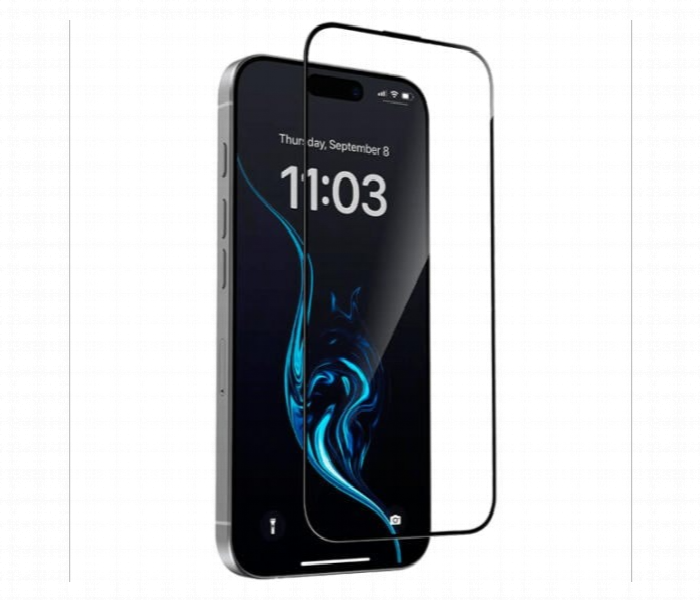 Iphone 16 Plus 5D Tempered Glass Screen Guard - Zoom Image