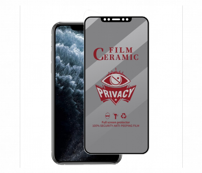 Iphone 11 Pro Privacy Ceramic Matte Screen Guard - Zoom Image 1