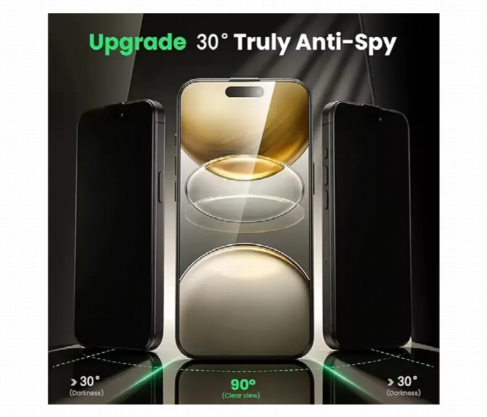 Iphone 14 Pro Max Privacy Ceramic Matte Screen Guard - Zoom Image 2