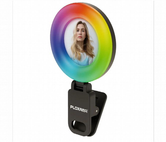 None Plokama U20 Pro Rgb Led Selfie Light 180 Degree Rotate 300Mah