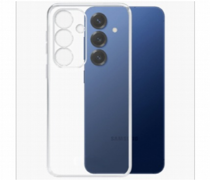 Samsung S24 Clear Shockproof Back Cover - Zoom Image 1