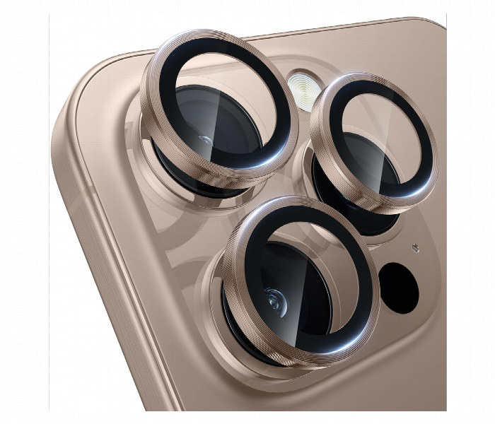 Iphone 16 Pro Camera Protector Desert Titanium Glass - Zoom Image