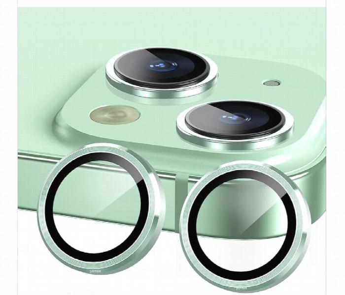 Iphone 15 Green Camera Protector - Zoom Image