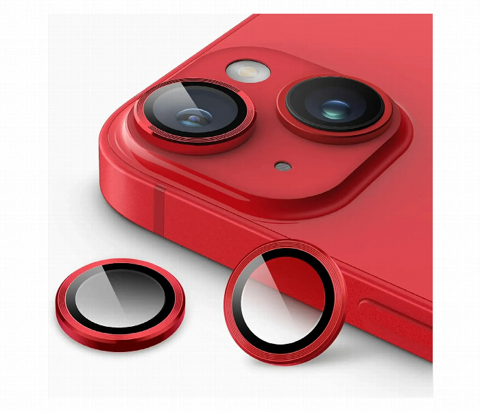 Iphone 13 Red Camera Protector - Zoom Image