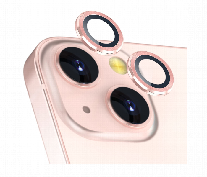 Iphone 13 Pink Camera Protector - Zoom Image