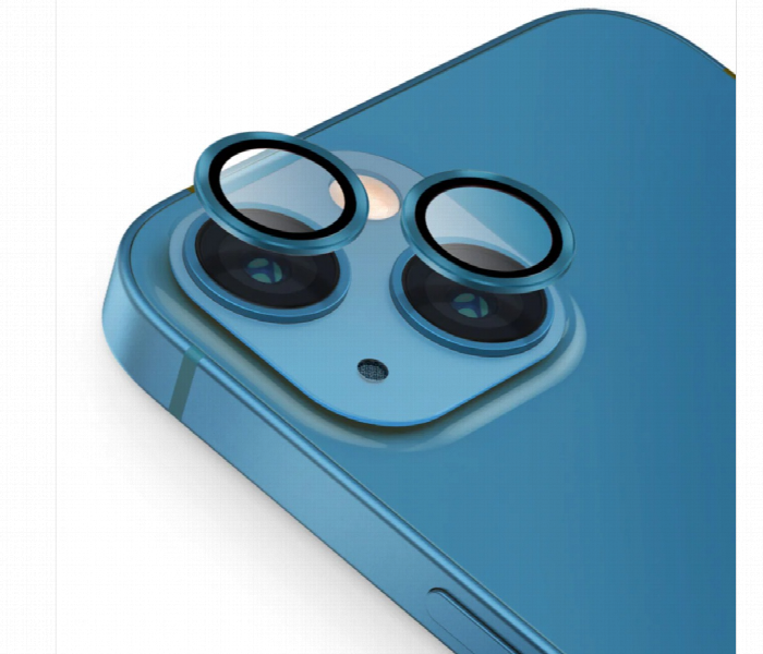 Iphone 13 Blue Camera Protector - Zoom Image