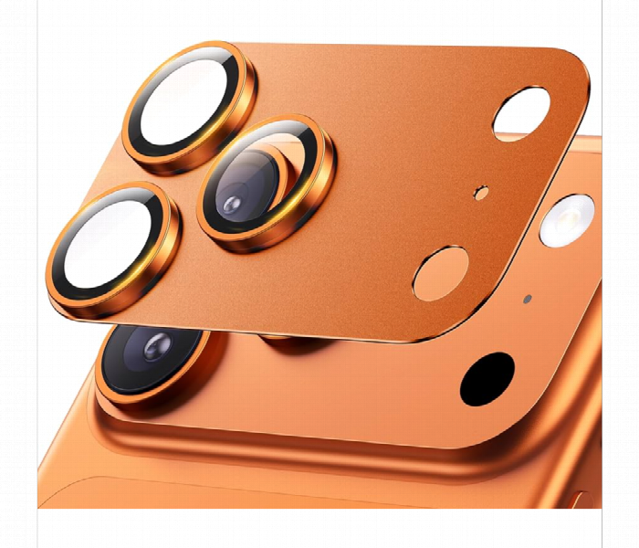 Iphone 17 Pro Full Camera Protector Cosmic Orange Glass - Zoom Image