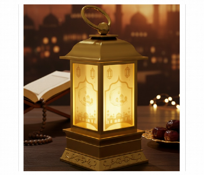 Ramadan Led Ball Lantern Mosque Crescent Decor - Zoom Image