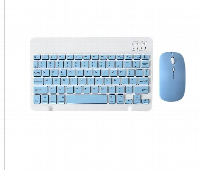 Bluetooth Keyboard And Mouse Combo Rechargeable Wireless Set For Ipad Android And Windows - Zoom Image 2