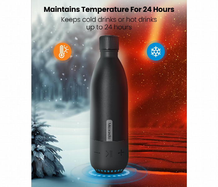 Moxedo 460Ml Vacuum Flask Bluetooth Speaker - Zoom Image 4