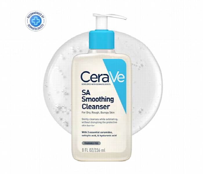 Cerave Sa Smoothing Cleanser 236Ml - Zoom Image 1