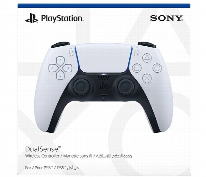 Ps5 Dualsense Wireless Controller White Usb C - Zoom Image