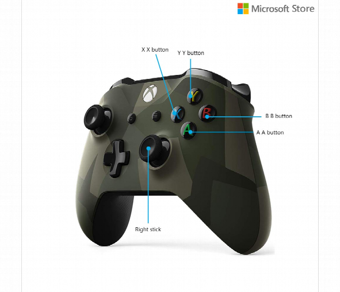 Xbox Wireless Controller Armed Forces Ii Edition - Zoom Image 2