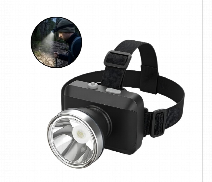 Dp 7228A Led Rechargeable Head Light - Zoom Image 1
