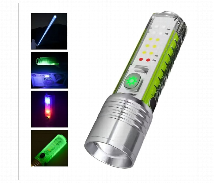 Multifunctional Zoom Flashlight 520A - Zoom Image 6