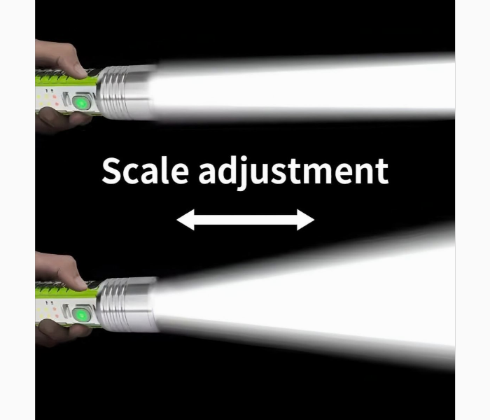 Multifunctional Zoom Flashlight 520A - Zoom Image 4