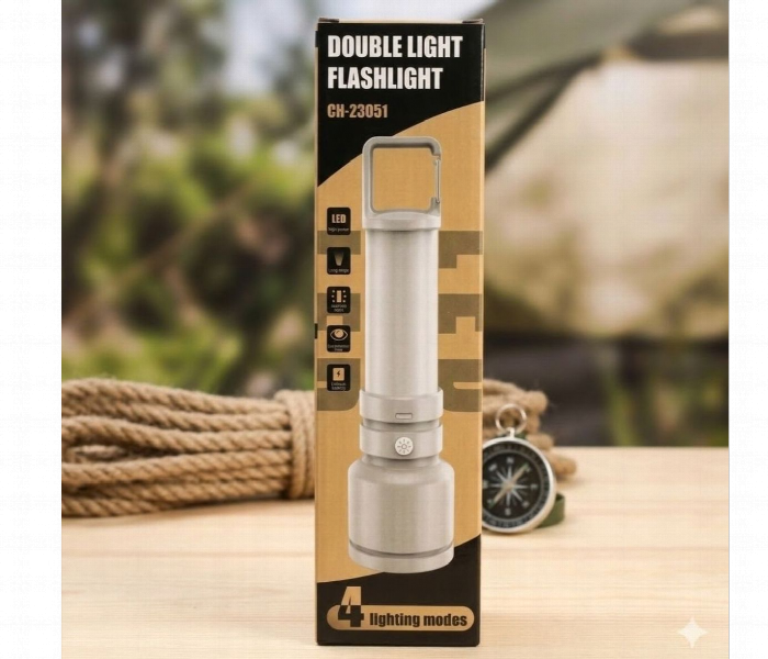 Double Light Flashlight Ch 23051 - Zoom Image 8