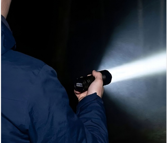 Usb Led Flashlight Lh 7068 P100 Plus Cob Light - Zoom Image 6