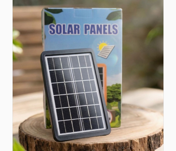 Portable Solar Panel Charger Black - Zoom Image 4